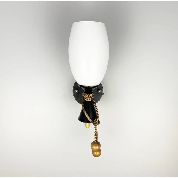 Настінний світильник (бра) Line.F 11299 E27 чорний 1426_2153 - Фото 5