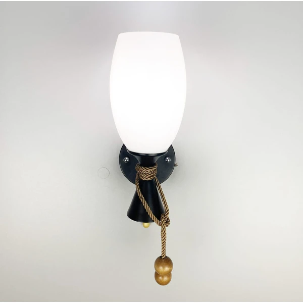 Настінний світильник (бра) Line.F 11299 E27 чорний 1426_2153 - Фото 3