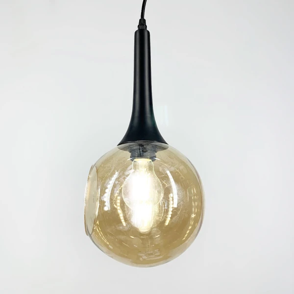 Підвісний світильник Line.F 11810 E27 чорний 1965_3023 - Фото 5