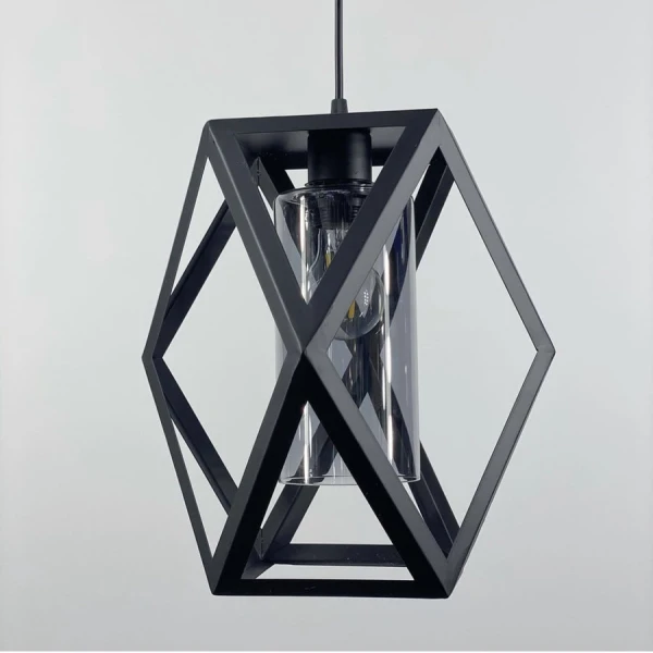 Підвісний світильник Line.F 12172 E27 чорний 1045_1585 - Фото 4