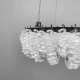 Кришталева люстра Line.F 33038 80Вт 3000–4500–6000K сірий (хром) 4078_7445