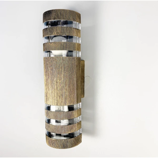 Фасадний світильник Line.F 8021 E27 золотий 1624_2462 - Фото 1