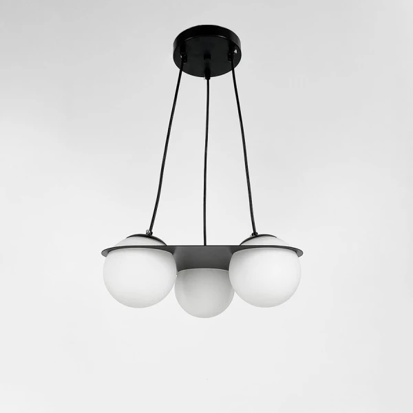 Сучасна люстра Line.F 921 E27 чорний 3944_7307 - Фото 7
