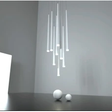 Line.F 37Вт білий 1590_2406. Світильник підвісний