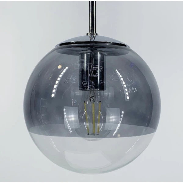 Підвісний світильник Line.F AA 320 E27 сірий (хром) 433_619 - Фото 2