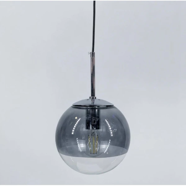 Підвісний світильник Line.F AA 320 E27 сірий (хром) 433_619 - Фото 1