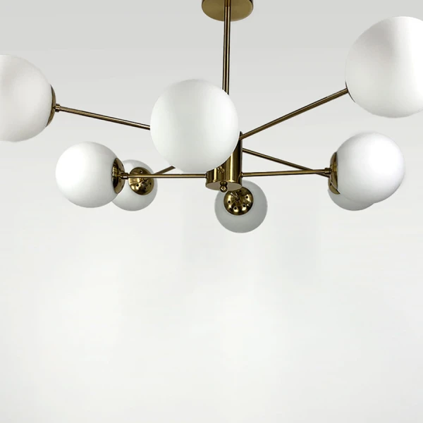 Сучасна люстра Line.F CD 111 BK E27 латунний 2377_3824 - Фото 2