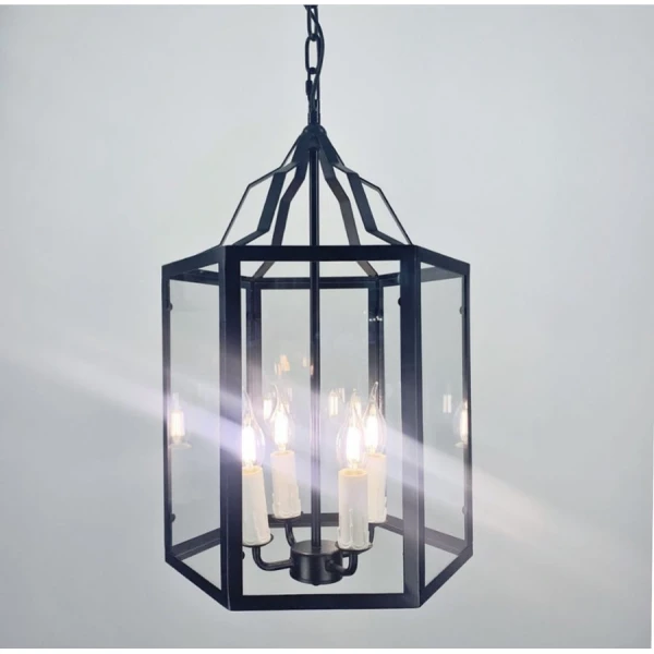 Підвісний світильник Line.F E14 чорний 909_1351 - Фото 6