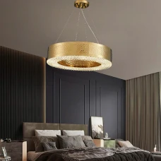 Line.F D 7300 E14 золотий 800_1183. Люстра кришталева