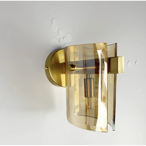 Настінний світильник (бра) Line.F H 69A G9 2Вт латунний 1677_2511 - Фото 2