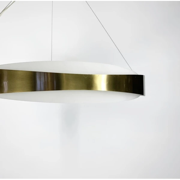 Світлодіодна люстра Line.F J 220 66Вт 3000–4500–6000K латунний 943_1402 - Фото 8