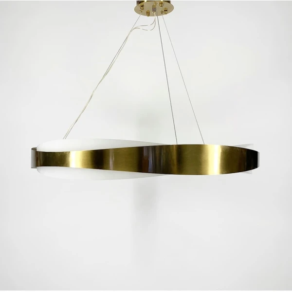 Світлодіодна люстра Line.F J 220 66Вт 3000–4500–6000K латунний 943_1402 - Фото 7