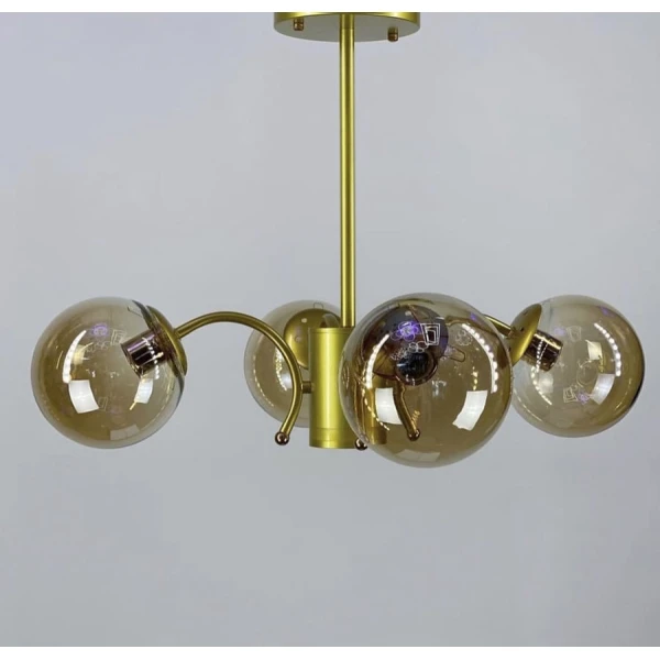 Люстра класична Line.F K 19 E27 золотий 773_1109 - Фото 2