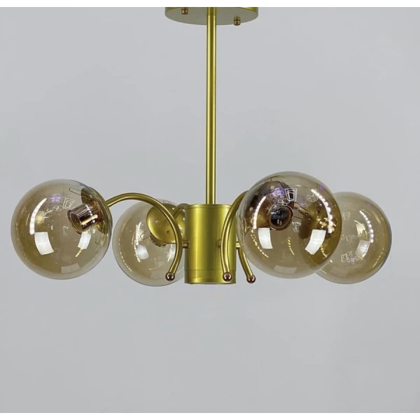 Люстра класична Line.F K 19 E27 золотий 773_1109 - Фото 1