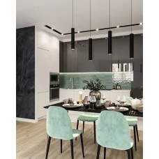 Line.F LP 30Вт 4000K чорний 1338_2089. Світильник підвісний