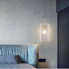 Line.F MD 2001 E14 латунний 480_700. Світильник підвісний