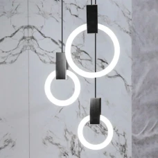 Line.F MJ 135 15Вт 4000K чорний 4138_7506. Світильник підвісний