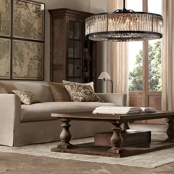 Кришталева люстра Line.F MJ 160 E14 чорний 4284_7652 - Фото 2