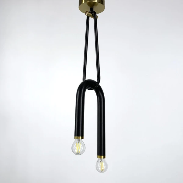 Підвісний світильник Line.F MJ 88 E14 латунний 2290_3646 - Фото 7