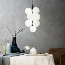 Line.F S 28G/4 G9 чорний 3706_7044. Світильник підвісний