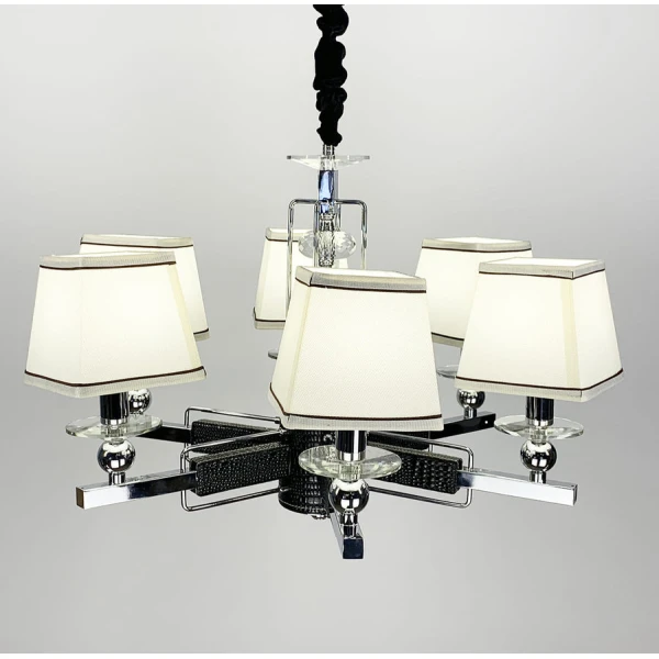 Люстра класична Line.F E14 чорний 1492_2240 - Фото 6