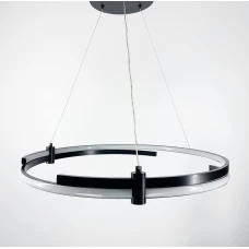 Line.F 77Вт 3000–4500–6000K чорний 503_736. Люстра світлодіодна