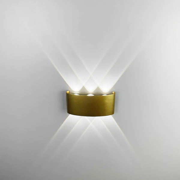 Підсвітка стіни Line.F W 036 6Вт 4000K латунний 3873_7231 - Фото 5