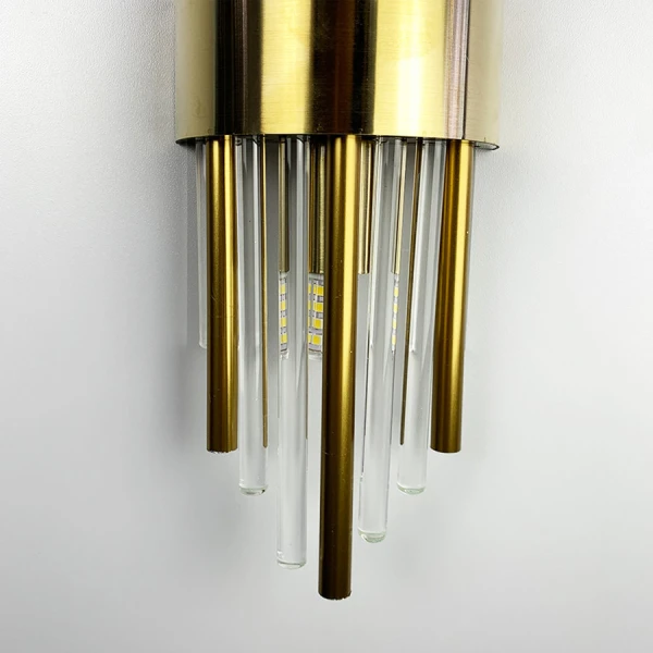 Настінний світильник (бра) Line.F J 881 AB G9 латунний 3330_6621 - Фото 2