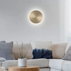 Line.F W 20G 6Вт 4000K латунний 3629_6954. Настінний світильник