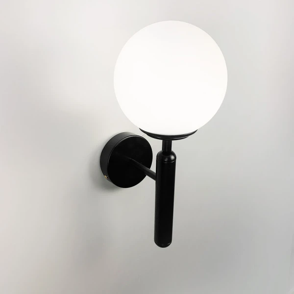 Настінний світильник (бра) Line.F A 345 E27 чорний 4140_7508 - Фото 2