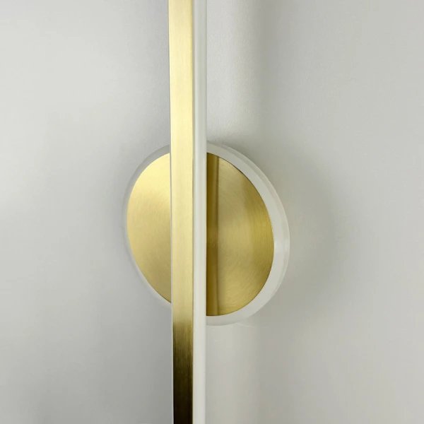 Бра лінійне Line.F WB 32 28Вт 4000K латунний 4183_7551 - Фото 5