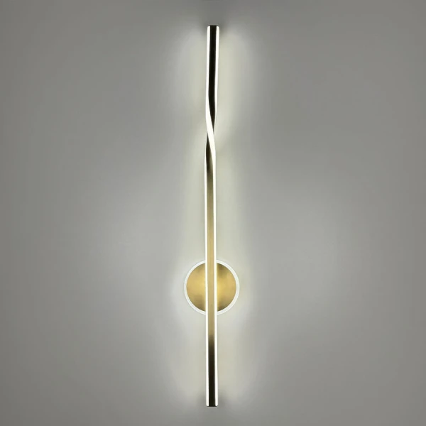 Бра лінійне Line.F WB 32 28Вт 4000K латунний 4183_7551 - Фото 4