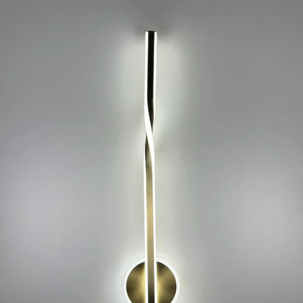 Бра лінійне Line.F WB 32 28Вт 4000K латунний 4183_7551 - Фото 3