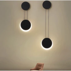 Line.F 10Вт чорний 636_891. Настінний світильник