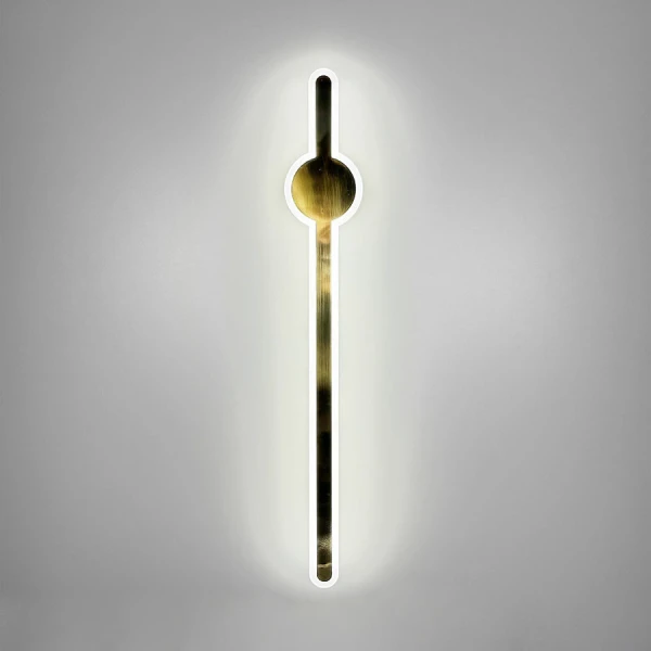 Бра лінійне Line.F WJ 020 19Вт 4000K латунний 3919_7282 - Фото 6