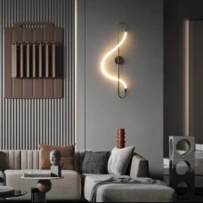 Line.F 77020 BK 13Вт 4000K чорний 1766_2660. Бра лінійне