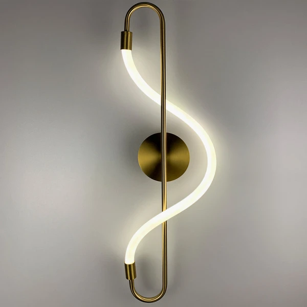 Настінний світильник (бра) Line.F JU 22 AB 14Вт 3500K латунний 2592_5670 - Фото 10