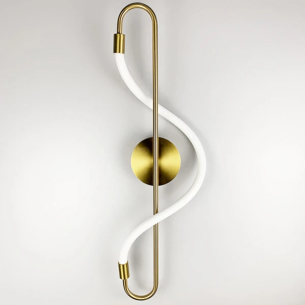 Настінний світильник (бра) Line.F JU 22 AB 14Вт 3500K латунний 2592_5670 - Фото 9