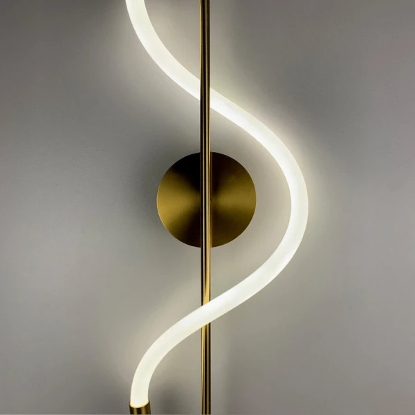 Настінний світильник (бра) Line.F JU 22 AB 14Вт 3500K латунний 2592_5670 - Фото 8