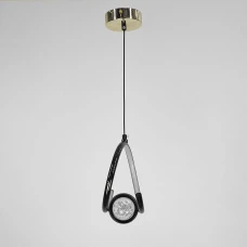 Line.F 6Вт 3000–4500–6000K чорний;золотий 3926_7289. Світильник підвісний