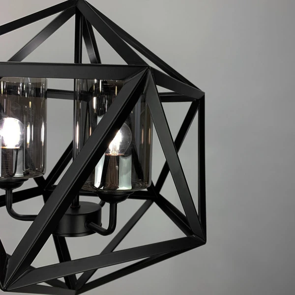 Підвісна люстра Line.F E27 чорний 2356_3786 - Фото 4