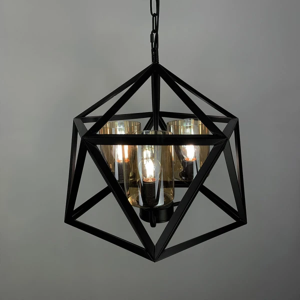 Підвісна люстра Line.F E27 чорний 2356_3786 - Фото 3