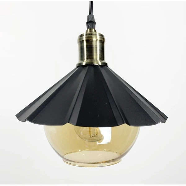 Підвісний світильник Line.F E27 чорний 1278_1992 - Фото 4