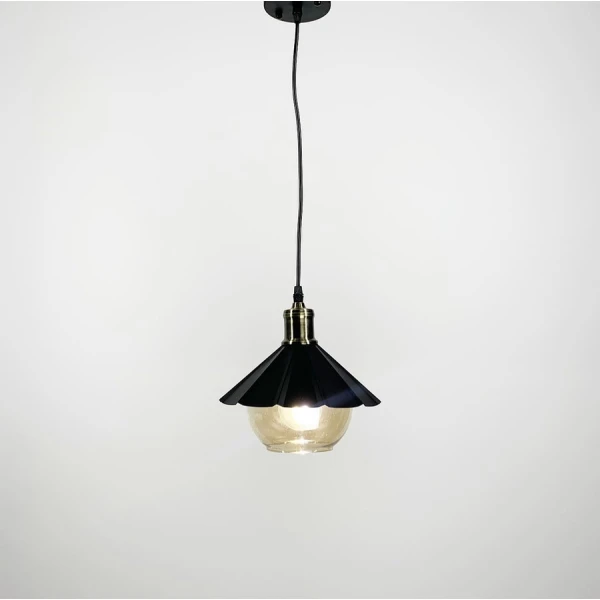 Підвісний світильник Line.F E27 чорний 1278_1992 - Фото 2