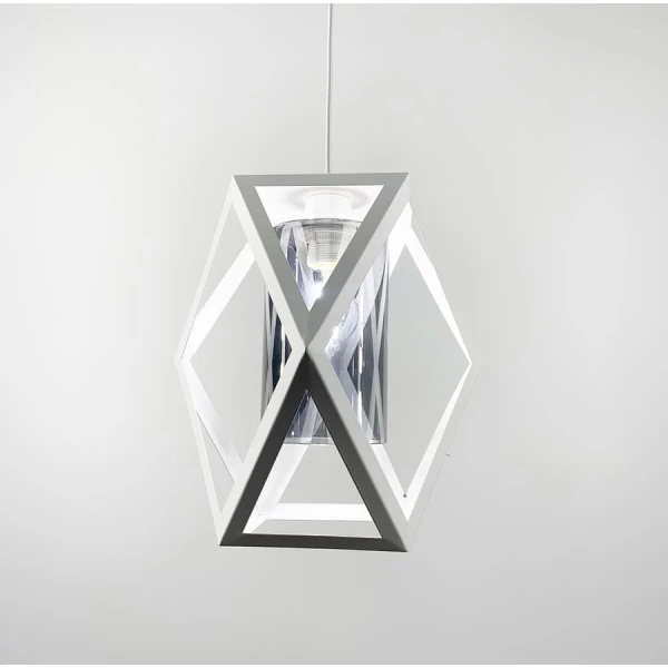 Підвісний світильник Line.F 12172 E27 білий 1342_2095 - Фото 10