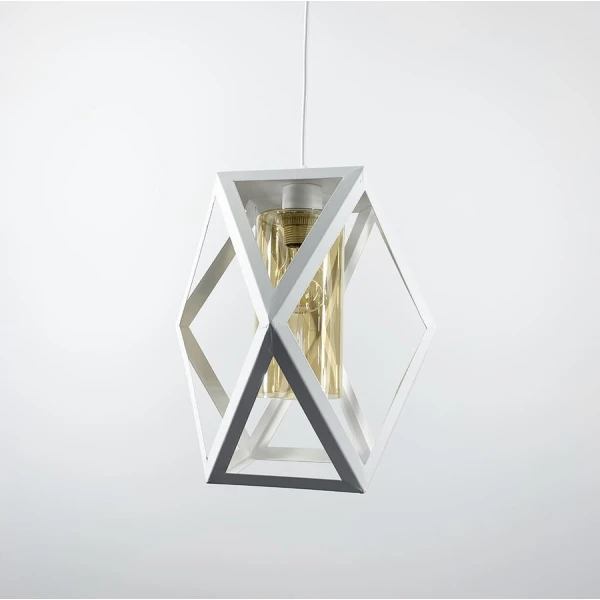 Підвісний світильник Line.F 12172 E27 білий 1342_2095 - Фото 1