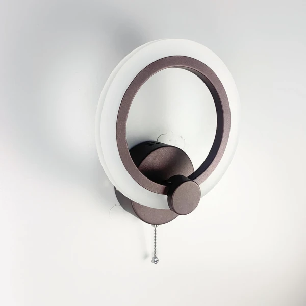 Настінний світильник (бра) Line.F 2374 CF 4Вт 3000–4500–6000K коричневий 1792_2722 - Фото 3