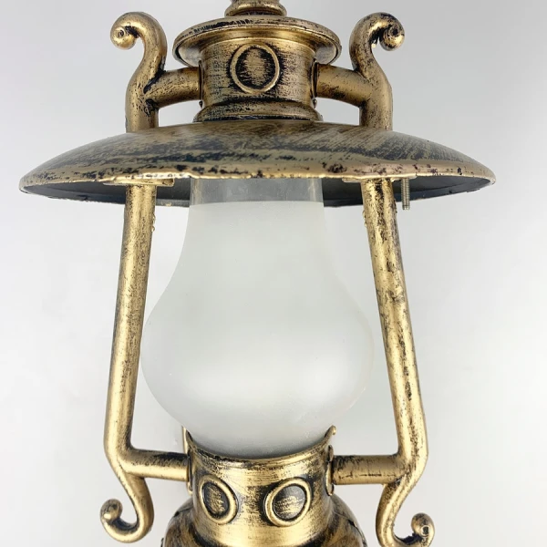 Світильник вуличний настінний Line.F E27 золотий 1974_3034 - Фото 5