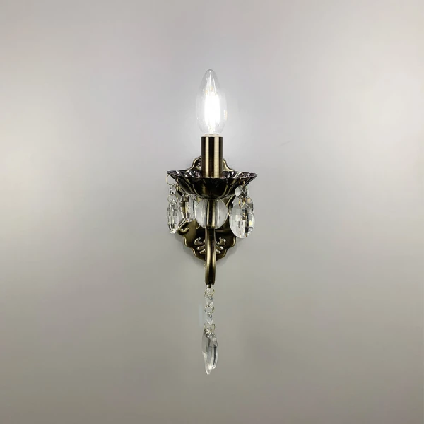 Бра свічка Line.F E14 бронзовий 2957_6116 - Фото 6