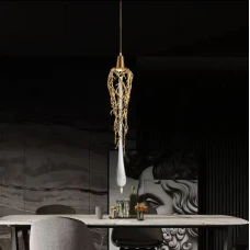 Line.F MD 5011 GU10 золотий 1983_3059. Світильник підвісний